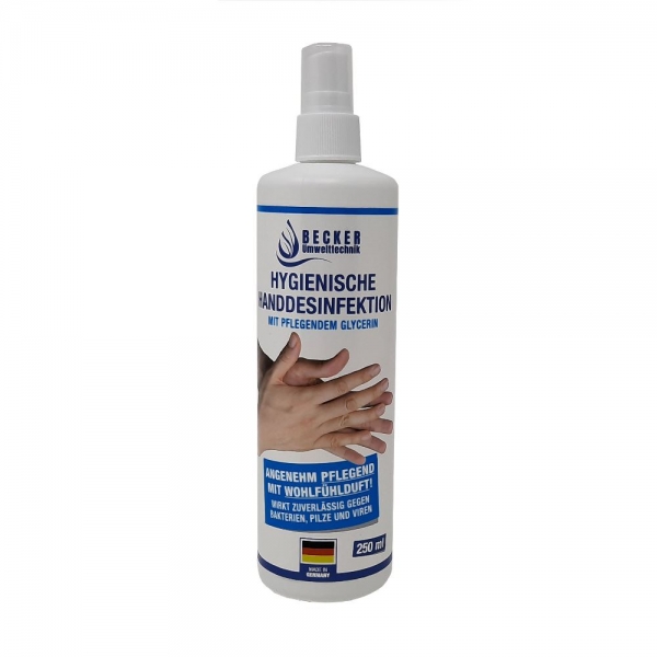 Hygienische Handdesinfektion mit Wohlfühlduft 250 ml